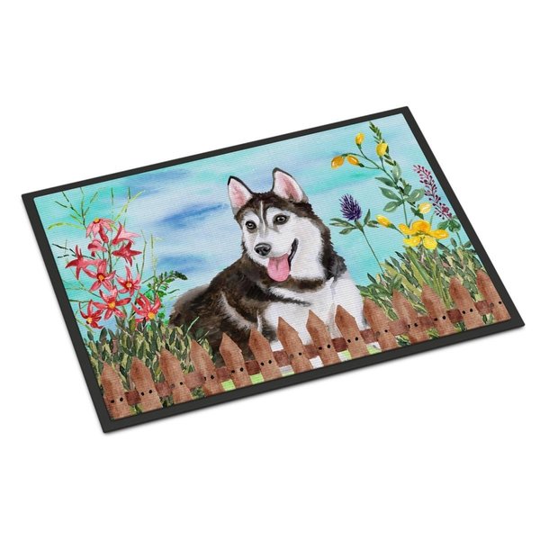 Micasa Siberian Husky No.2 Spring Indoor or Outdoor Mat 24 x 36 in. MI891290